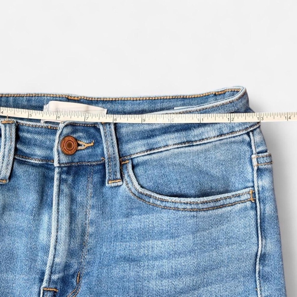 Vervet by Flying Monkey High Rise Straight Leg Jeans Size 27 Medium Wash - Picture 5 of 7